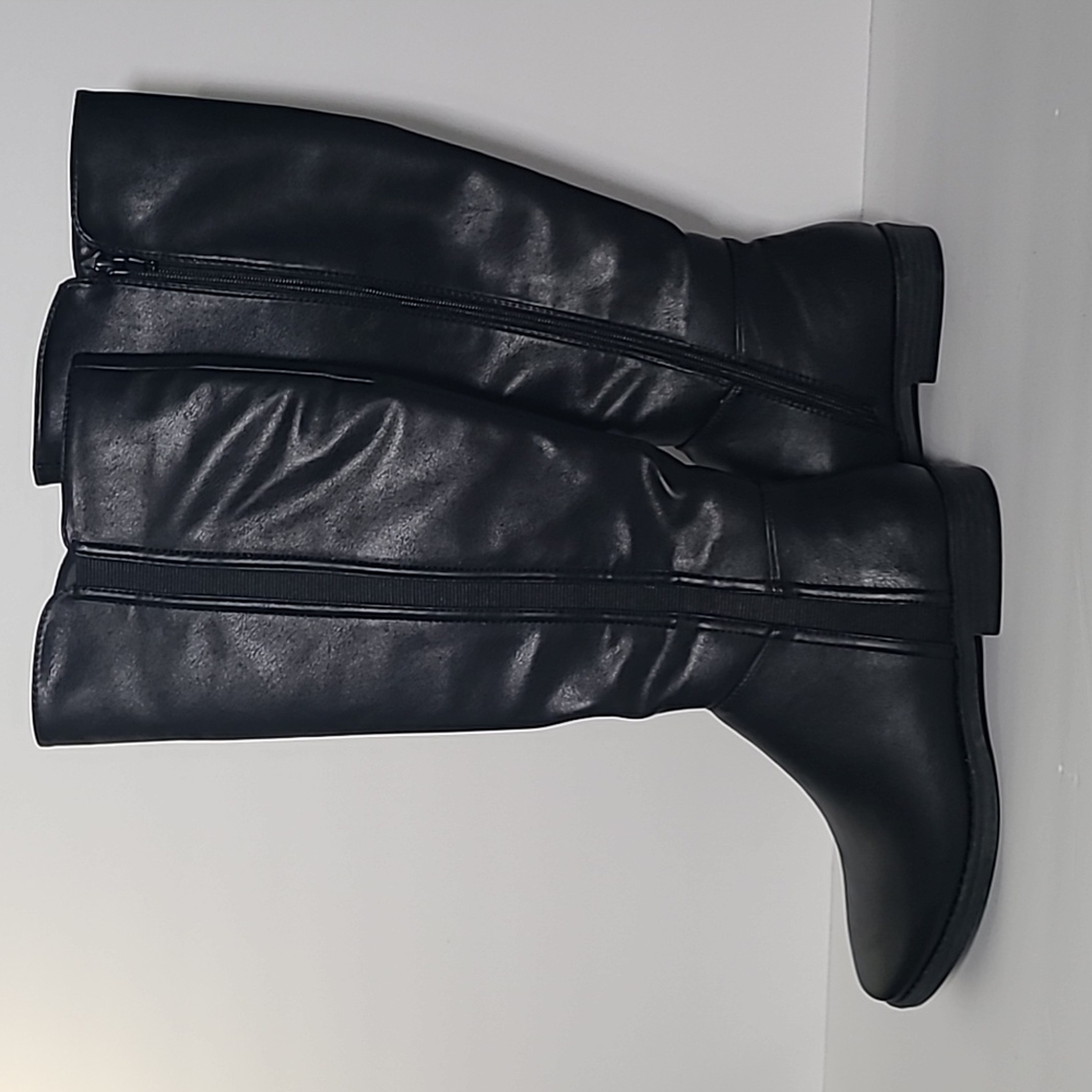 Call It Spring Knee High Boots Size 8 Black